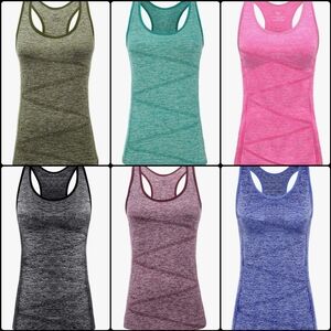 Women's Stretchy Sports Workout Tank Top